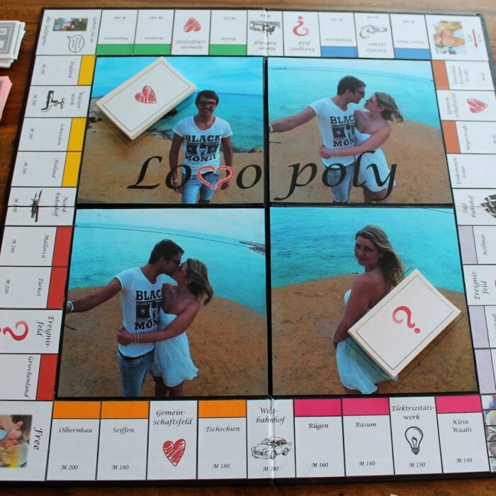 DIY Monopoly (Lovopoly) einfach selber machen