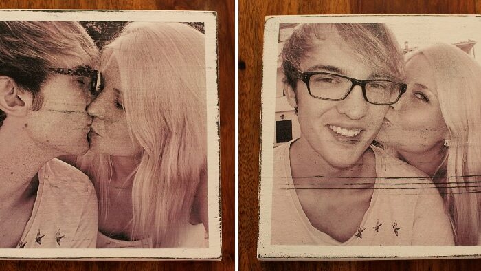 DIY Bilder auf Holz übertragen mit Decal Folie als Transfertechnik