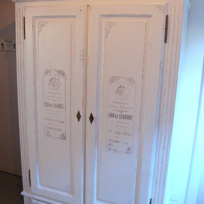 DIY Shabby Chic Kleiderschrank einfach selber machen + Anleitung