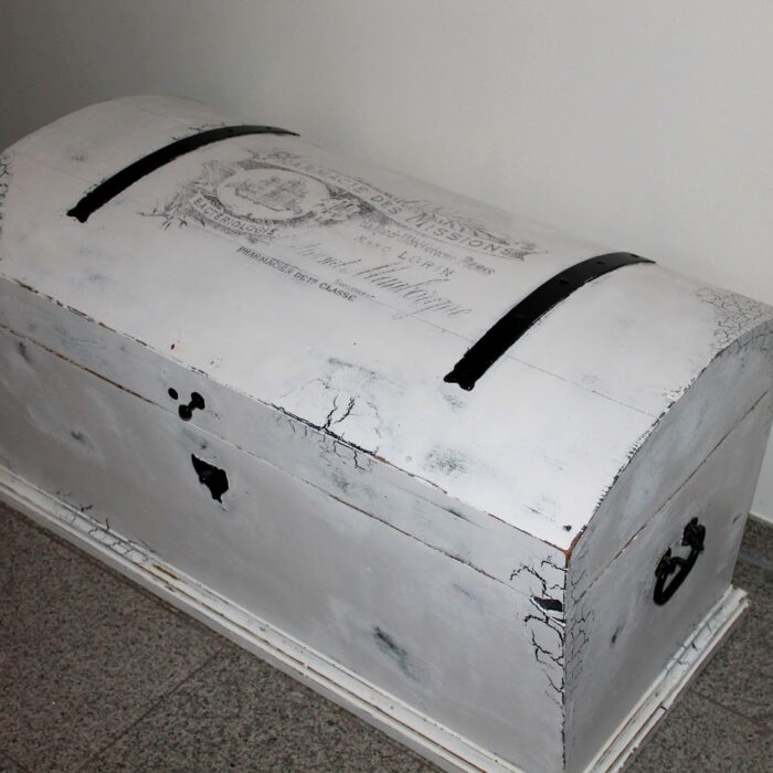 DIY Truhe Shabby Chic einfach selber machen