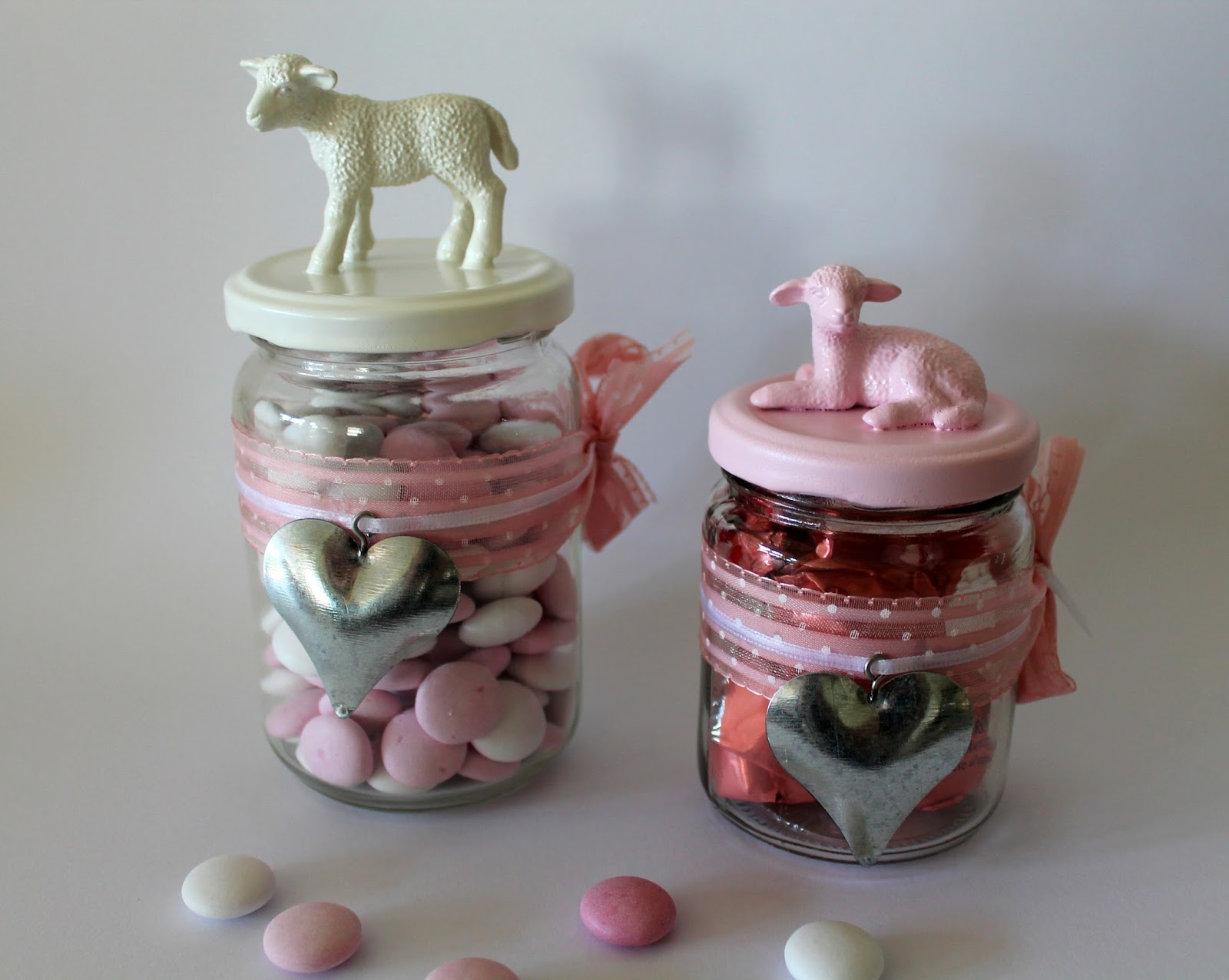 DIY Osterglas mit süßen Schafen einfach selber machen!