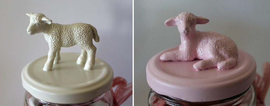 DIY, Basteln: Vorratsgläser mit Schafen in Osterdekoration, Wohndekoration und Geschenkideen - DIYCarinchen DIY, Basteln: Vorratsgläser, Weihnachtsgläser mit Schafen in Osterdekoration, Wohndekoration und Geschenkideen - DIYCarinchen