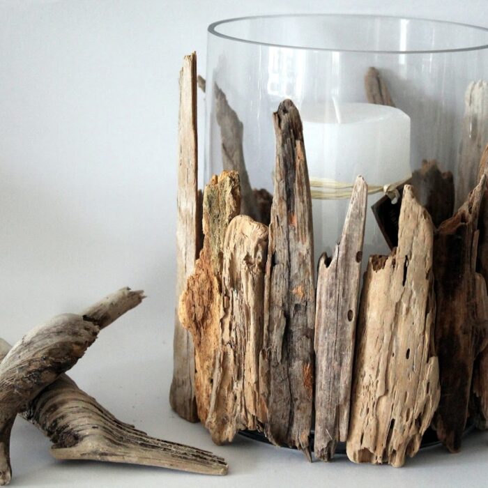 DIY Treibholzwindlicht schnell und einfach selber machen - maritime Deko