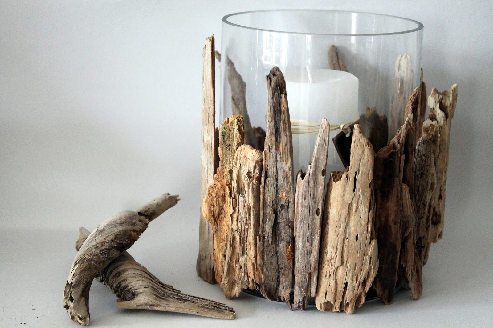 DIY Treibholzwindlicht schnell und einfach selber machen - maritime Deko