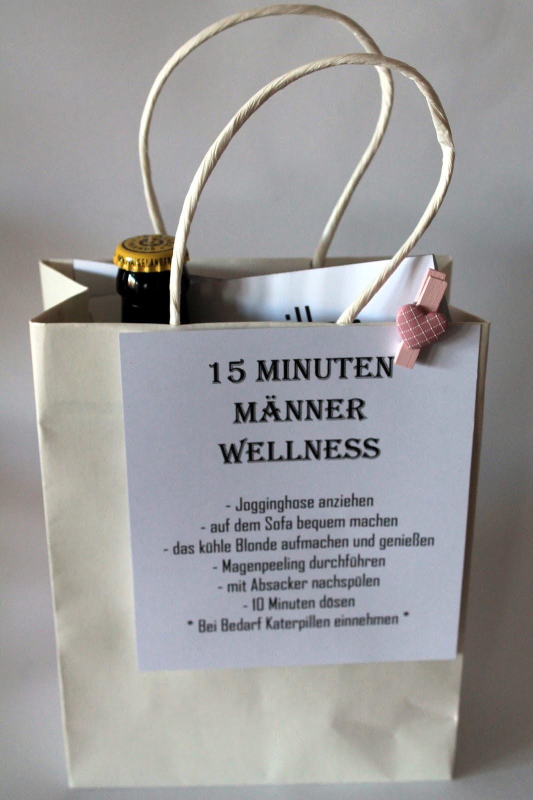DIY 15 Minuten Männer Wellness - die perfekte Geschenkidee für Männer einfach selber machen