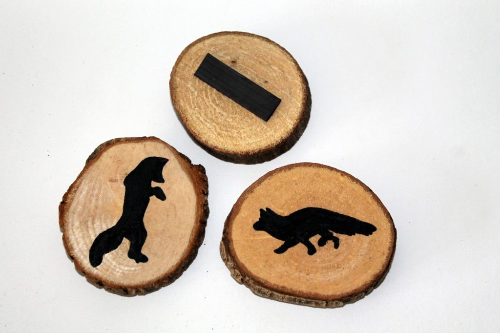 DIY, Basteln: Astscheiben Magnete Fuchs und Eichhörnchen in Herbstdekoration - DIYCarinchen DIY, Basteln: Astscheiben Magnete Fuchs und Eichhörnchen in Herbstdekoration - DIYCarinchen