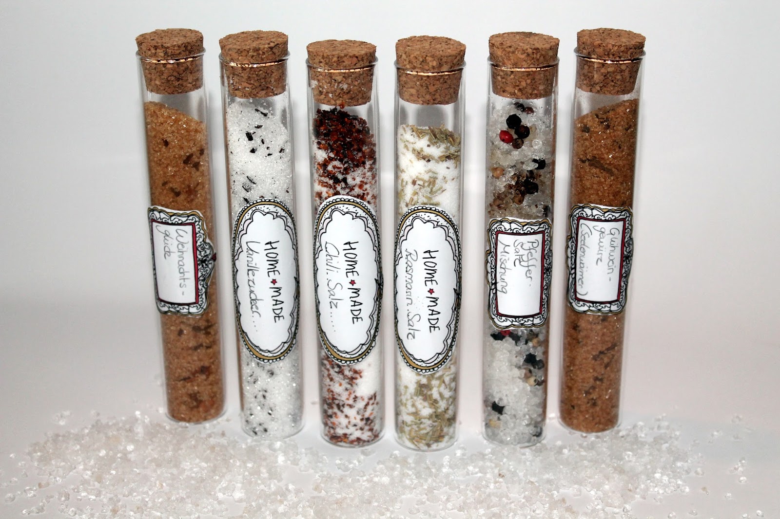 DIY Gewürzmischung aus dem Reagenzglas einfach selber machen