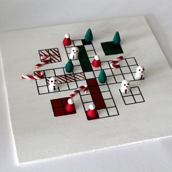 DIY Santa ärgere Dich nicht mit Fimo / Polymer Clay Figuren einfach selber machen