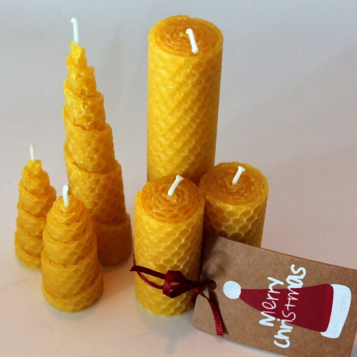 DIY Bienenwachskerzen einfach selber machen