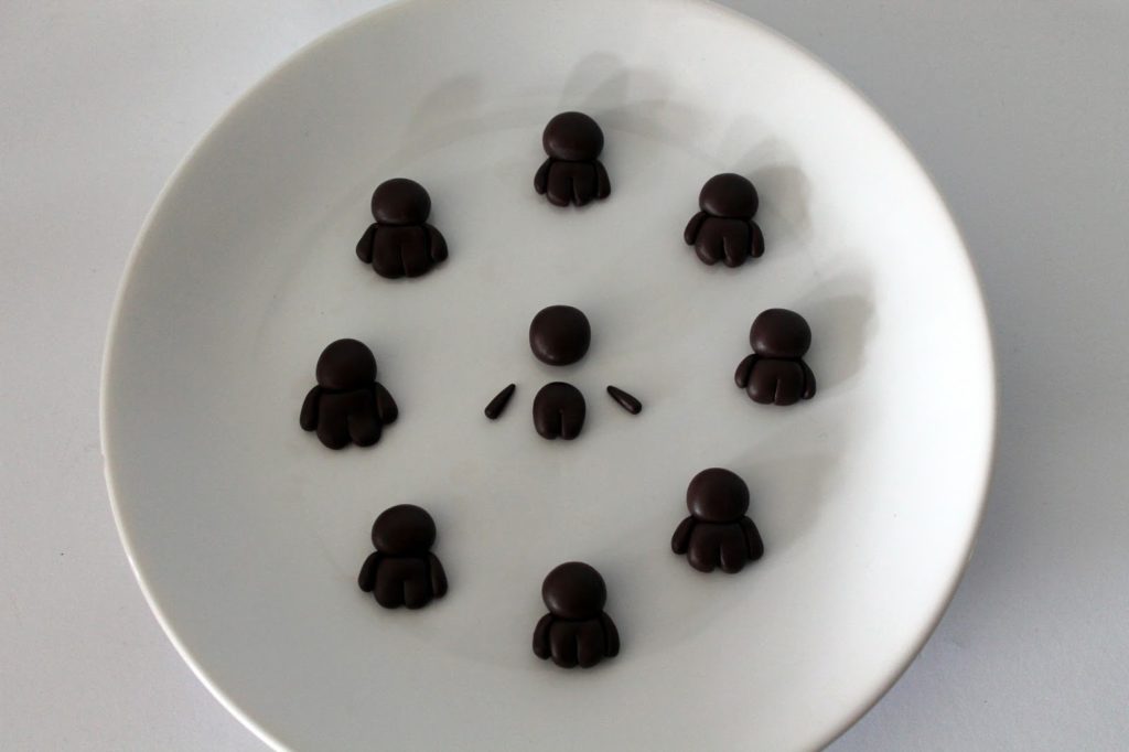 Fimo / Polymer Clay Lebkuchenmänner DIY, Basteln: Fimo / Polymer Clay Lebkuchenmänner und Zuckerstange in Schlüsselanhänger und Kettenanhänger - DIYCarinchen