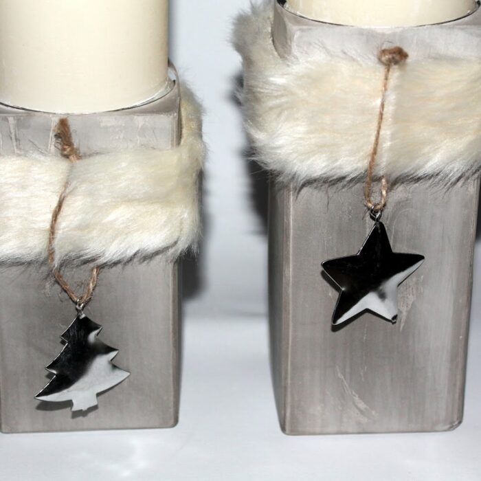 DIY Gips / Beton Kerzenhalter einfach selber machen