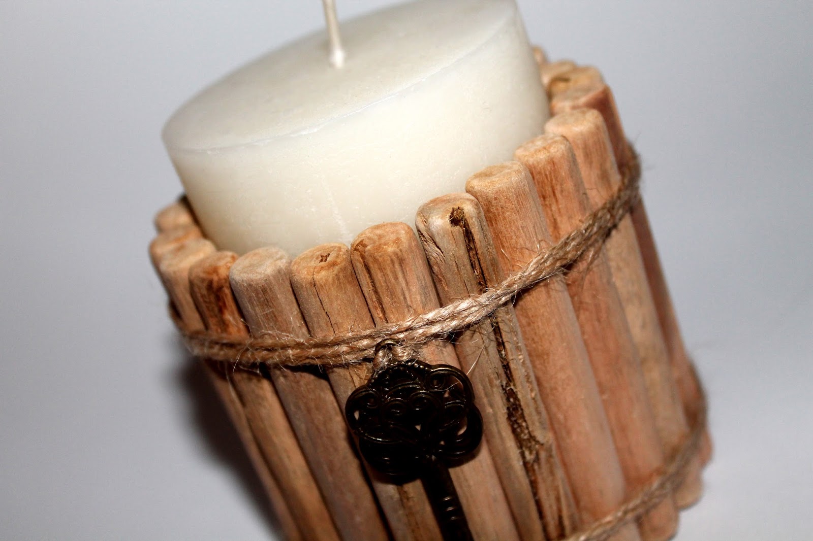 DIY Treibholzkerze einfach selber machen - wunderschöne Dekoration