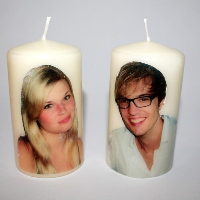 DIY Foto Transfer Potch Kerzen ganz einfach selber machen