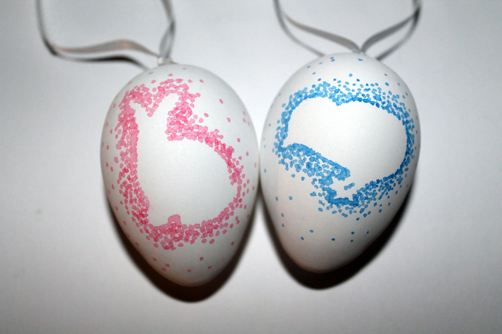 DIY Ostereier mit Silhouette schnell und einfach selber machen - Osterdeko