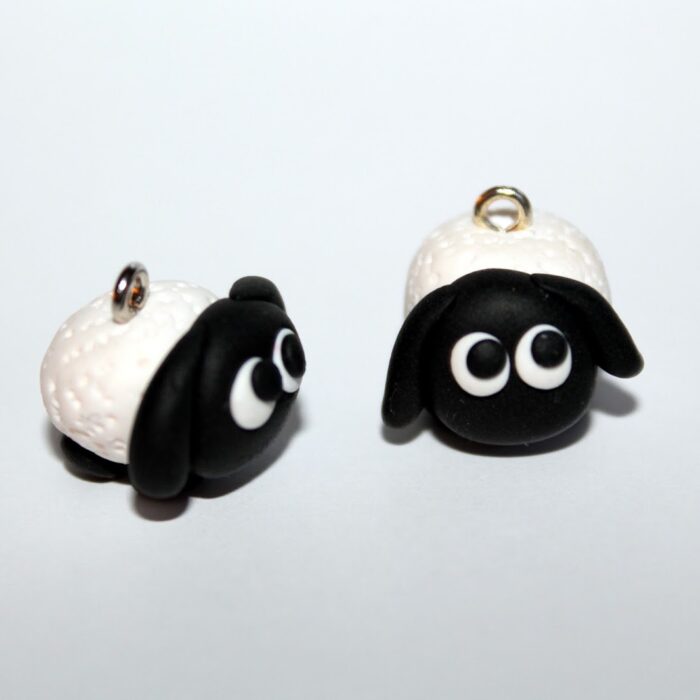 DIY Fimo / Polymer Clay Schaf einfach selber machen - schöne Geschenkidee zu Ostern