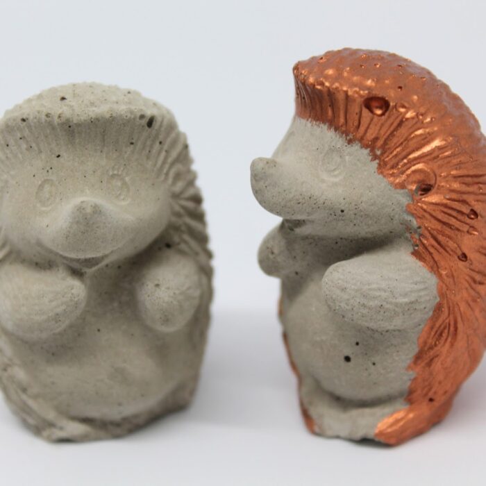 ♡ DIY Igel aus Beton - du willst zauberhafte Igel aus Beton selber machen? Mit meiner Anleitung klappt diese Bastelidee ganz einfach!