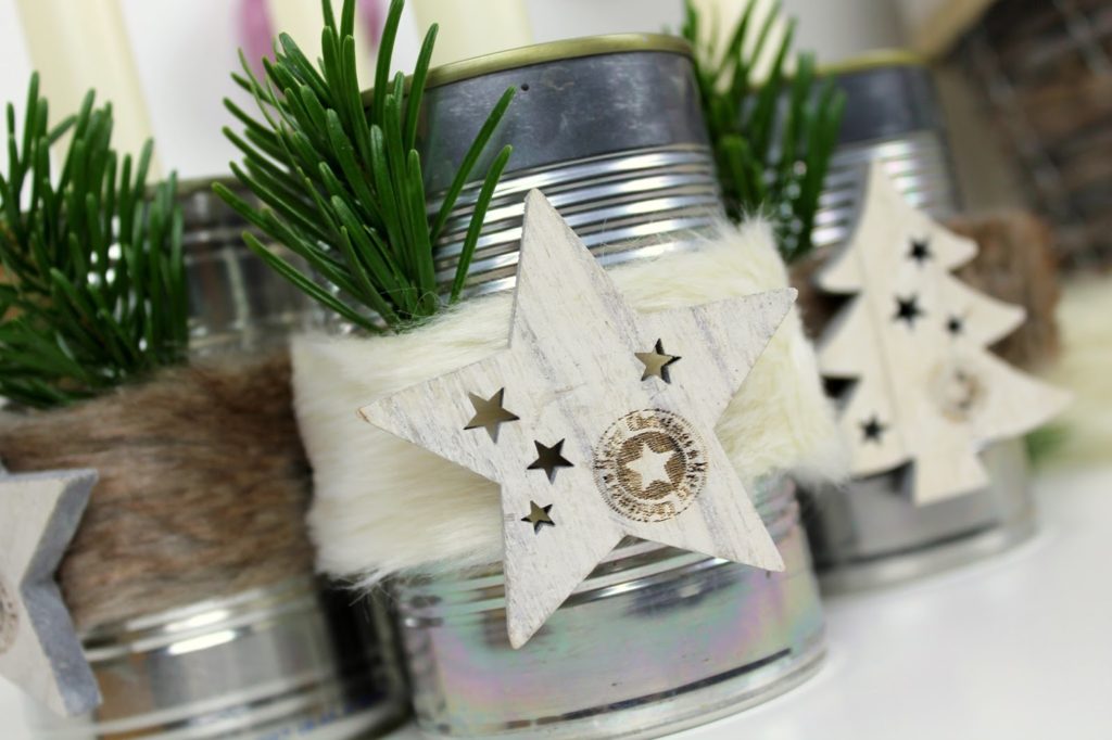 DIY, Basteln: Recycling Adventskranz aus Konservendosen, Dekoration, Weihnachtsdekoration und Geschenkideen - DIYCarinchen DIY, Basteln: Recycling Adventskranz aus Konservendosen, Dekoration, Weihnachtsdekoration und Geschenkideen - DIYCarinchen