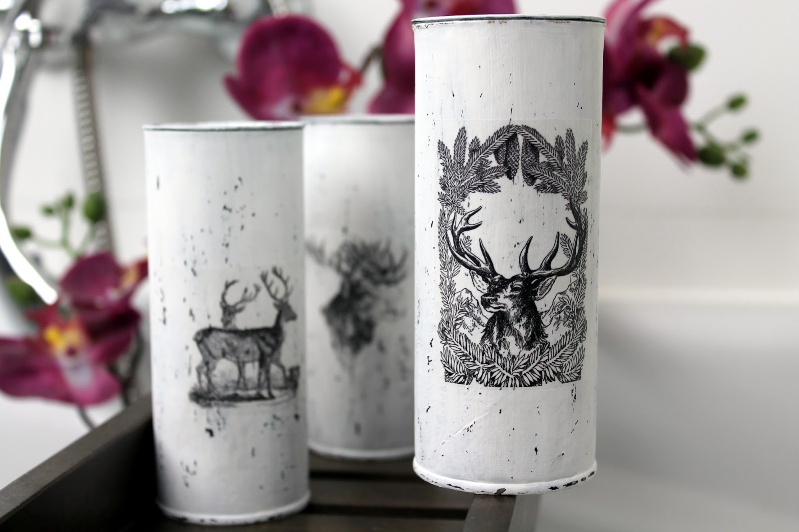 DIY Recycling im Shabby Chic Look als Weihnachtsgeschenk mit Kneipp® Badeperlen