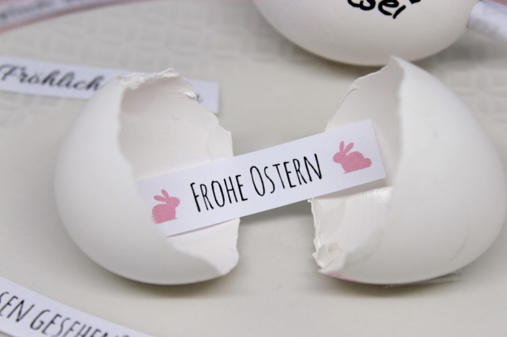 Geniale Geschenkidee für Ostern: DIY Glücksei mit individuellen Nachrichten ganz einfach selber machen + kostenlose Vorlage Geniale Geschenkidee für Ostern: DIY Glücksei mit individuellen Nachrichten ganz einfach selber machen + kostenlose Vorlage