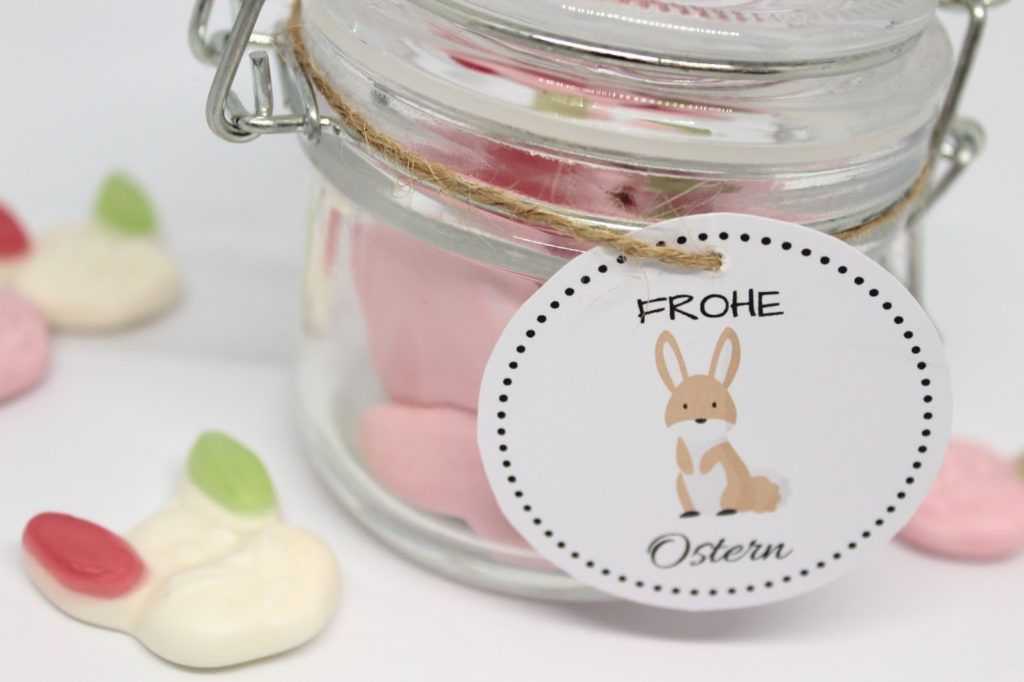 DIY Ostergeschenk im Glas + kostenlose Vorlage DIY Ostergeschenk im Glas + kostenlose Vorlage