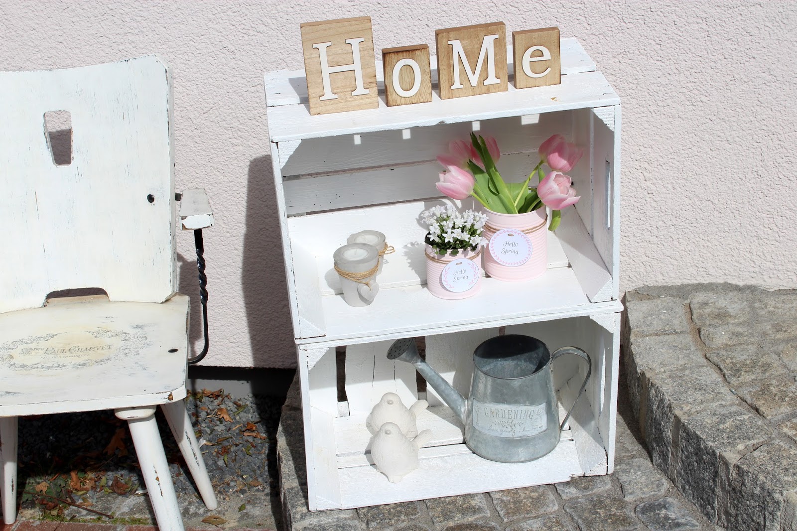 DIY: Mit Obstkisten den Garten dekorieren? Wie wäre es mir dieser tollen Idee?