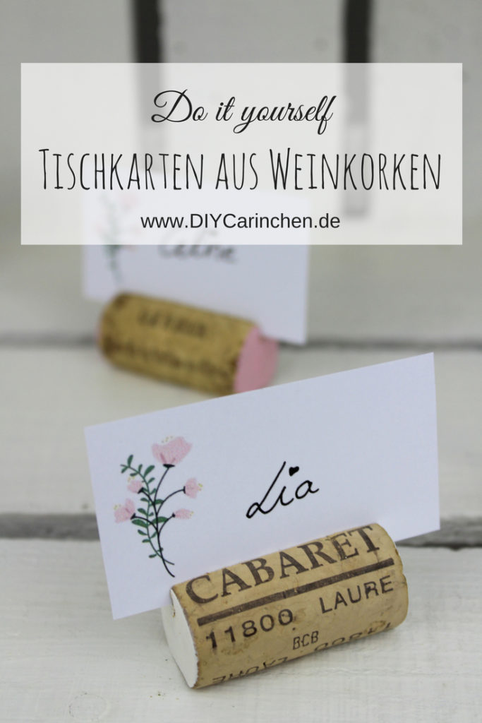 DIY Tischkarten aus Weinkorken ganz einfach selbermachen mit dem Schneider Base rosé - ideal für die Hochzeit DIY Tischkarten aus Weinkorken ganz einfach selbermachen mit dem Schneider Base rosé - ideal für die Hochzeit