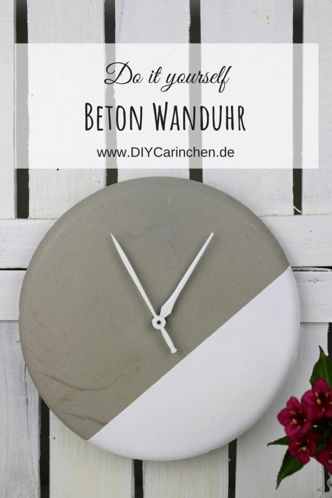 DIY wunderschöne Beton Wanduhr - in nur wenigen Schritten zu eurem Unikat DIY wunderschöne Beton Wanduhr - in nur wenigen Schritten zu eurem Unikat