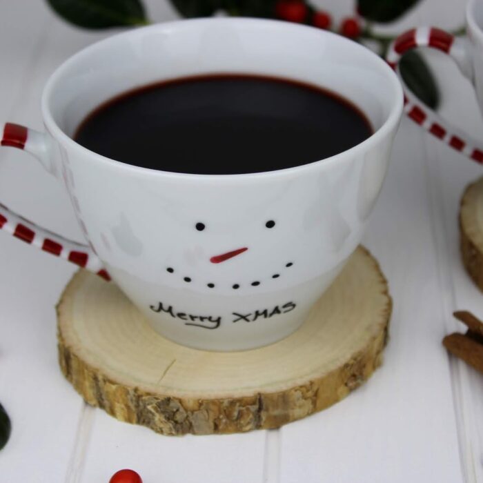 DIY + Rezept: Weihnachtlich bemalte Tassen und leckeren Glühwein ganz einfach selber machen + Gewinnspiel mit EMSA
