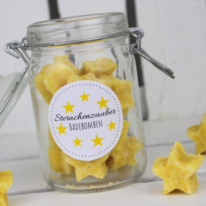 Badebomben Stern