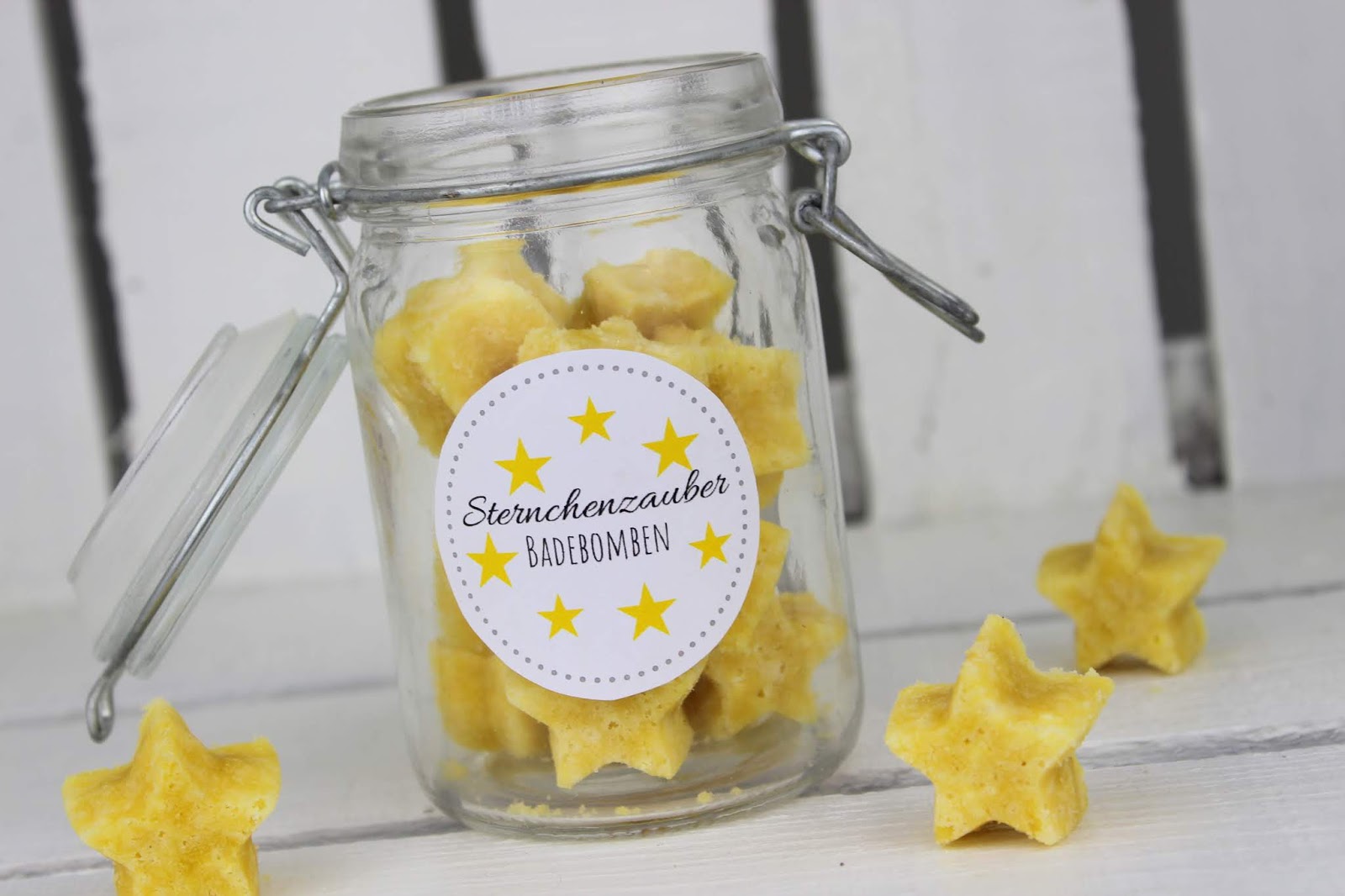 Badebomben Stern