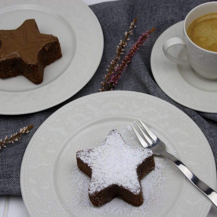 Schokokuchen Sternform