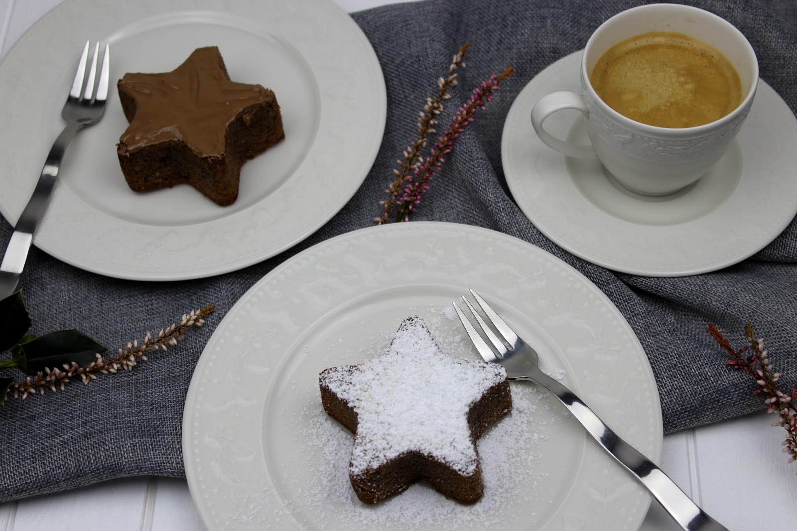 Schokokuchen Sternform