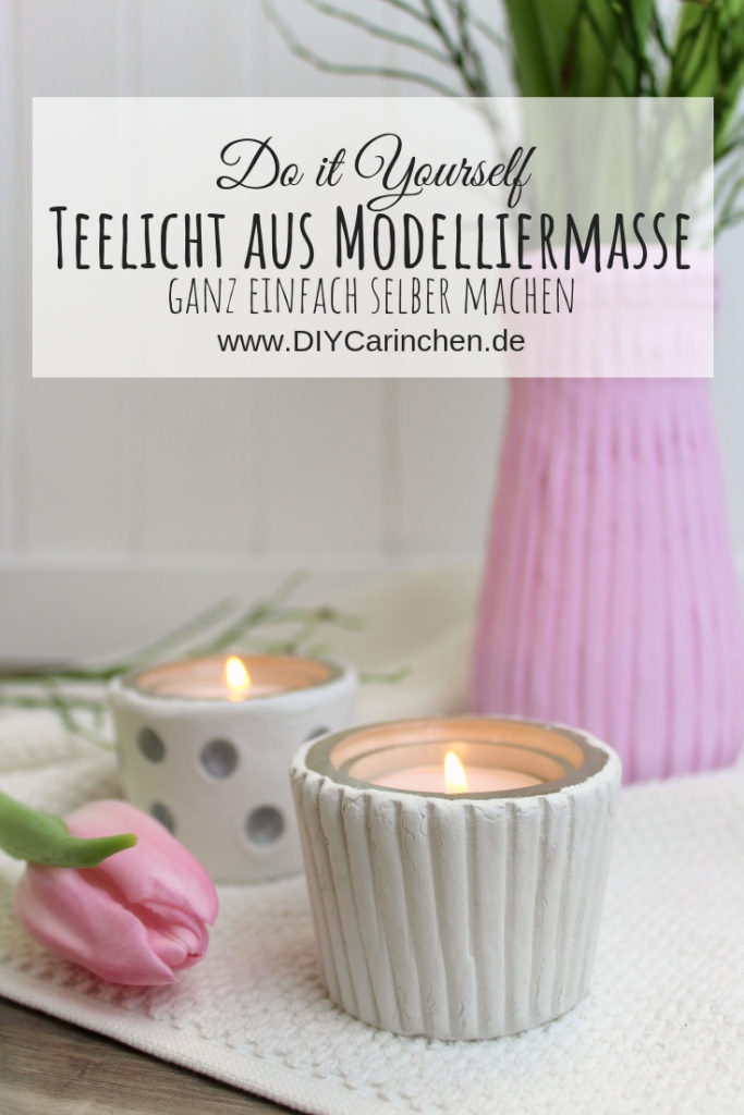 DIY: Struktur Vase und Teelichter aus Modelliermasse in wenigen Schritte selber machen DIY: Struktur Vase und Teelichter aus Modelliermasse in wenigen Schritte selber machen