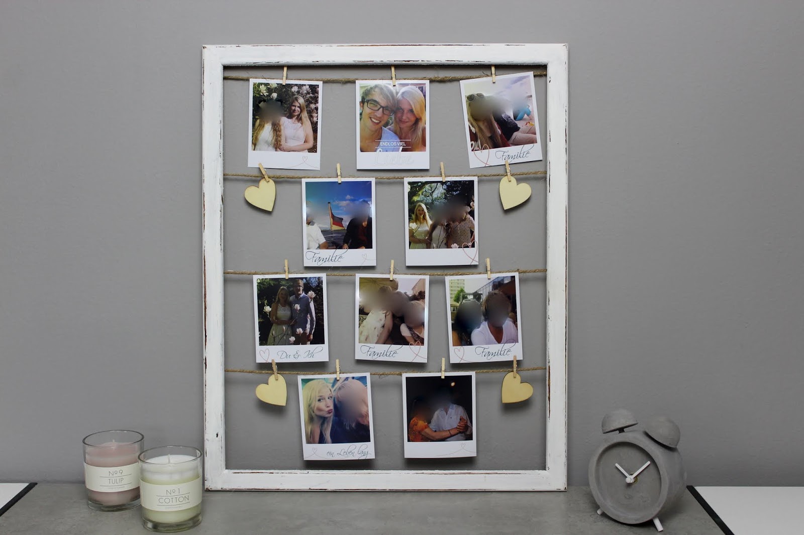 Bilderrahmen Polaroid