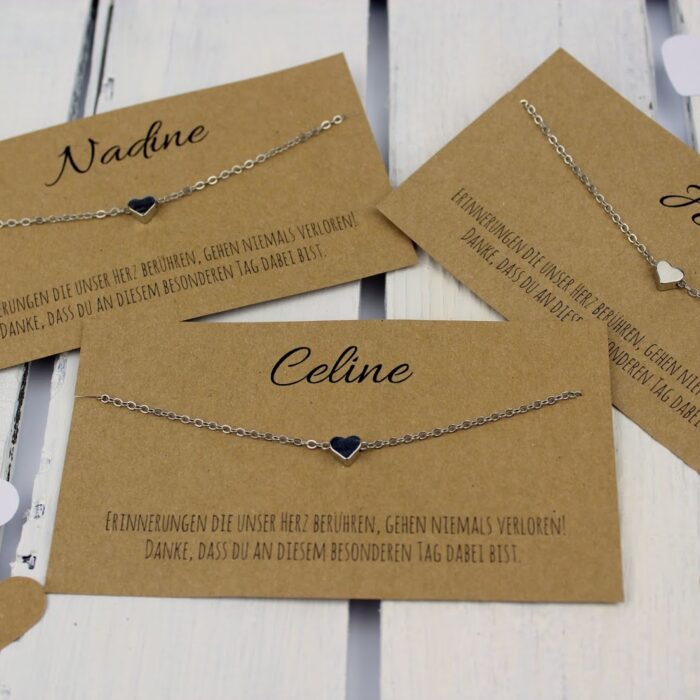 Gastgeschenk Hochzeit Frauen Kette