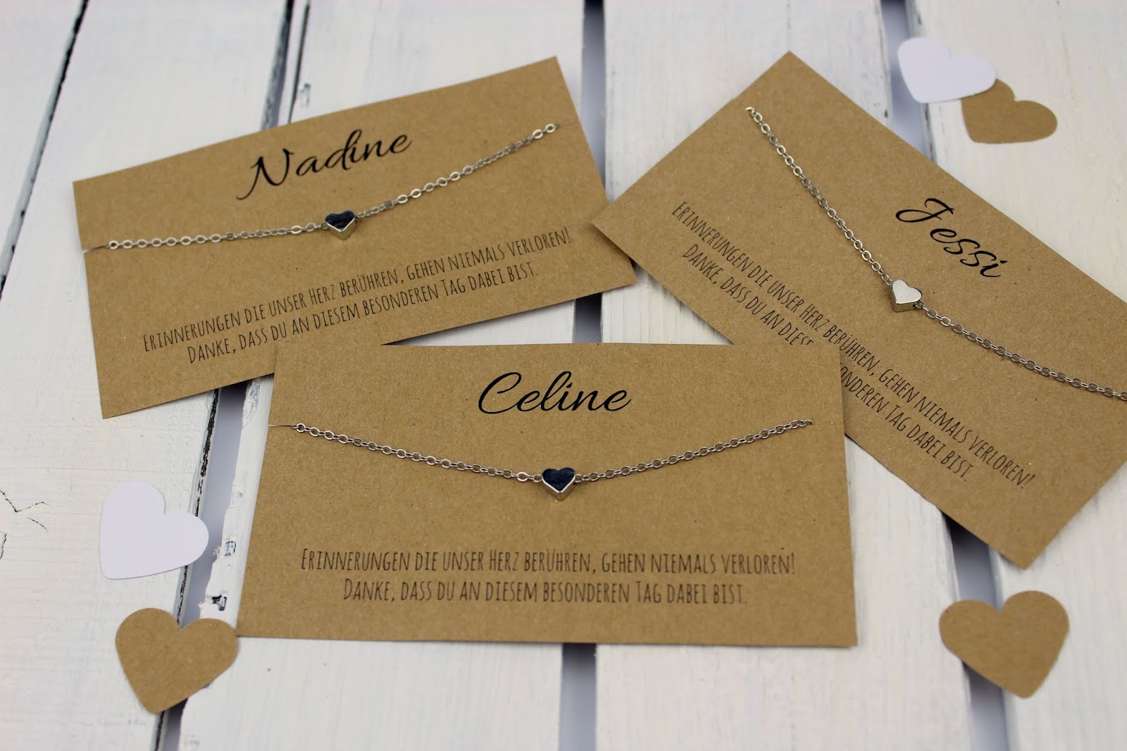 Gastgeschenk Hochzeit Frauen Kette