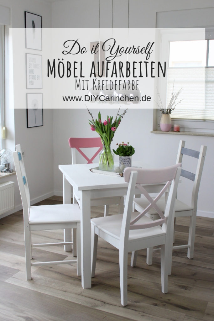 DIY: Alte Möbel aufarbeiten und neu streichen mit Kreidefarbe von Rust-Oleum - farbenfrohes Make Over DIY: Alte Möbel aufarbeiten und neu streichen mit Kreidefarbe von Rust-Oleum - farbenfrohes Make Over