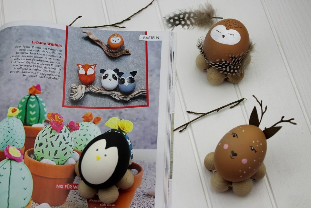 DIY: Tierische Ostereier mit Eierbechern aus Holzperlen ganz einfach selber machen - mit dem COSY Magazin DIY: Tierische Ostereier mit Eierbechern aus Holzperlen ganz einfach selber machen - mit dem COSY Magazin