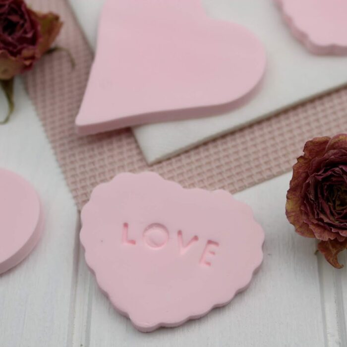 Knetseife, Seifenherzen