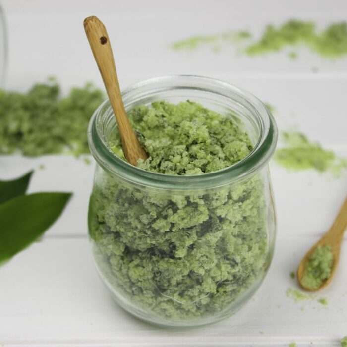 Bärlauchsalz, Bärlauch, Geschenk