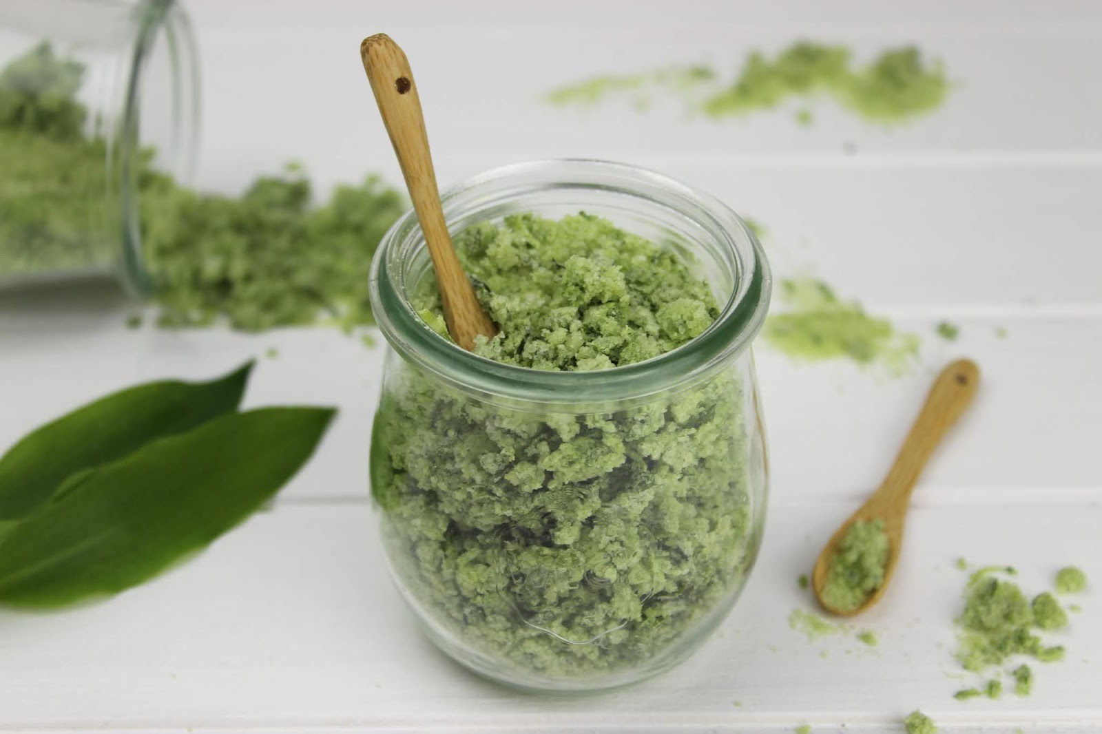 Bärlauchsalz, Bärlauch, Geschenk