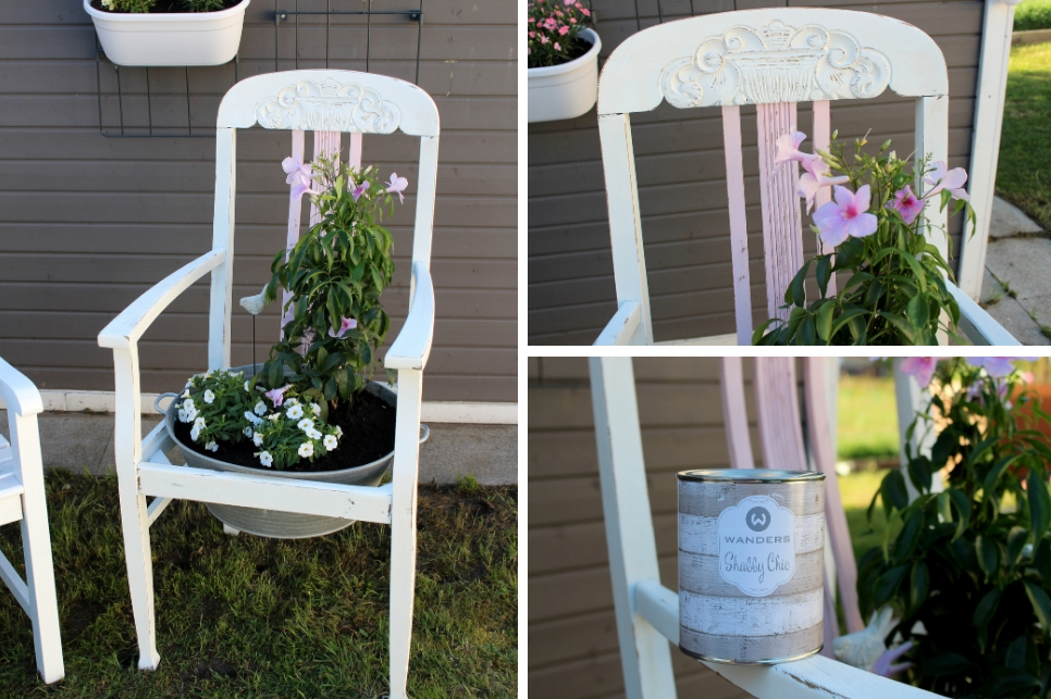 DIY: Blumenstuhl in Shabby Chic ganz einfach selber machen und bepflanzen - ausgefallene Gartendeko DIY: Blumenstuhl in Shabby Chic ganz einfach selber machen und bepflanzen - ausgefallene Gartendeko