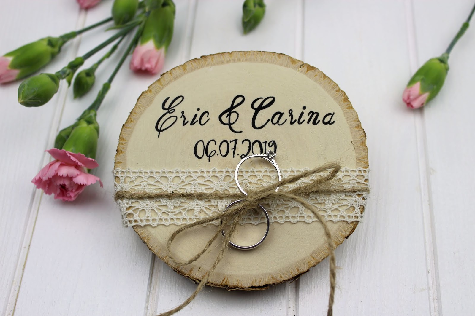 Ringkissen, Holz, Ringe, Hochzeit, Eheringe