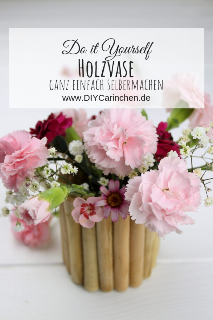 DIY - Vase aus Holz ganz einfach und schnell selber machen - wunderschöne Deko DIY - Vase aus Holz ganz einfach und schnell selber machen - wunderschöne Deko