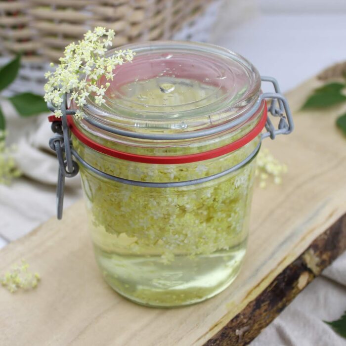 Essig, Holunderblütenessig, Essig, Geschenk