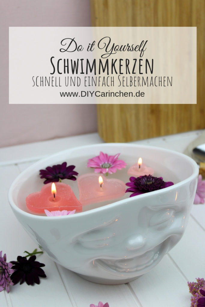 DIY - Sommer-DIY Schwimmkerzen ganz einfach selber machen DIY - Sommer-DIY Schwimmkerzen ganz einfach selber machen