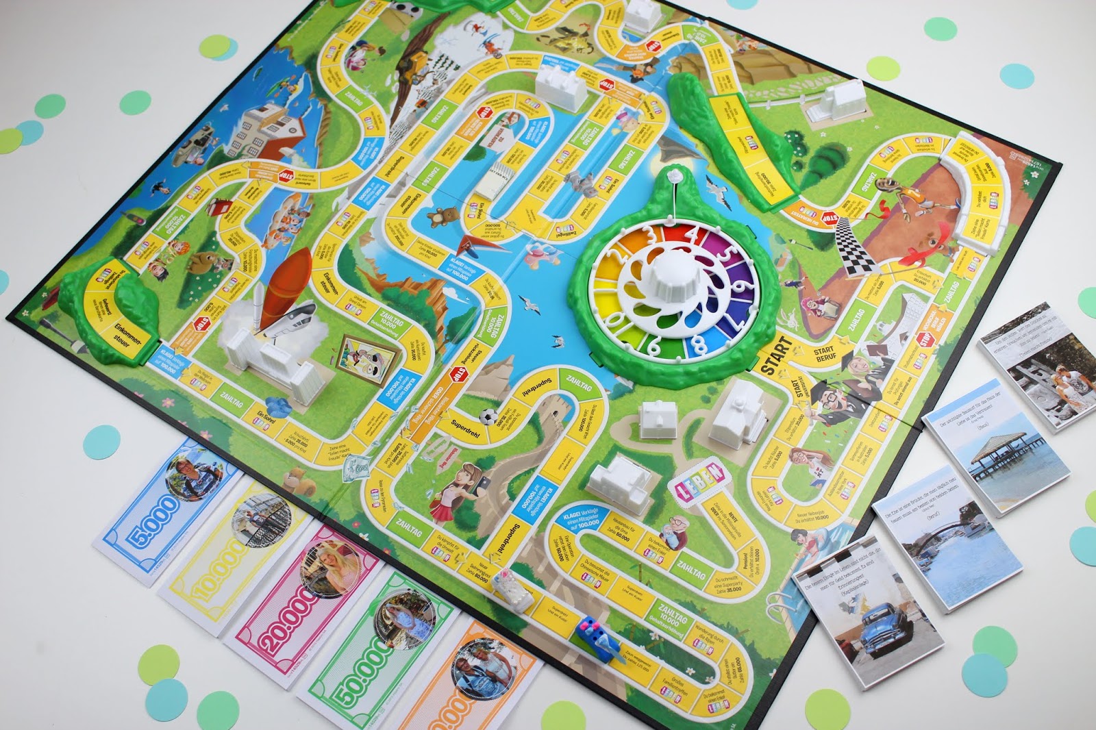 Spiel des Lebens, Geschnenk, Spiel