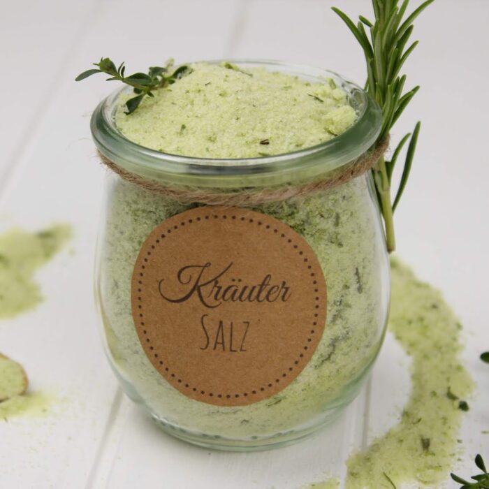 Salz, Bärlauch, Bärlauch-Salz, Geschenk