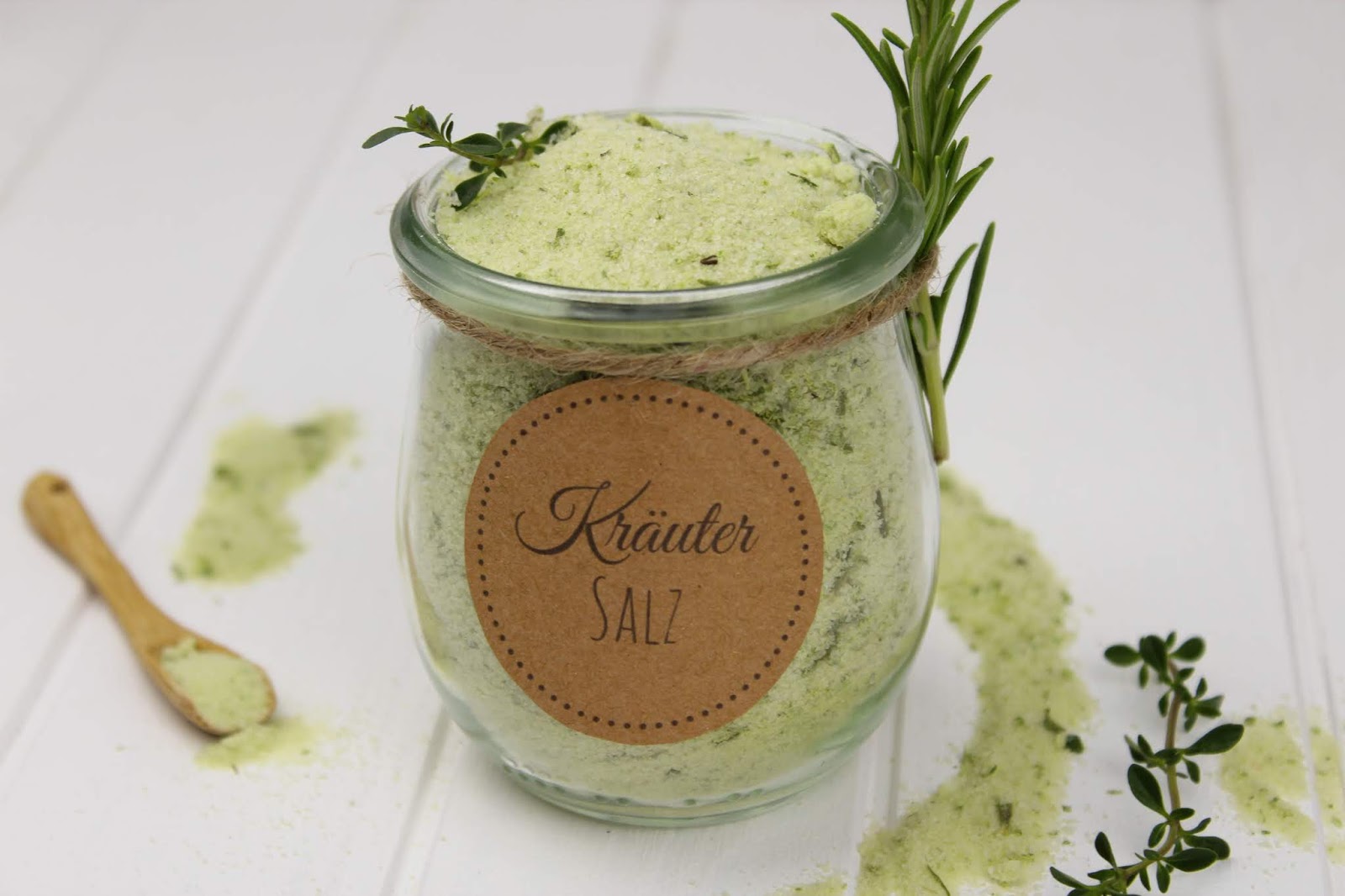 Salz, Bärlauch, Bärlauch-Salz, Geschenk