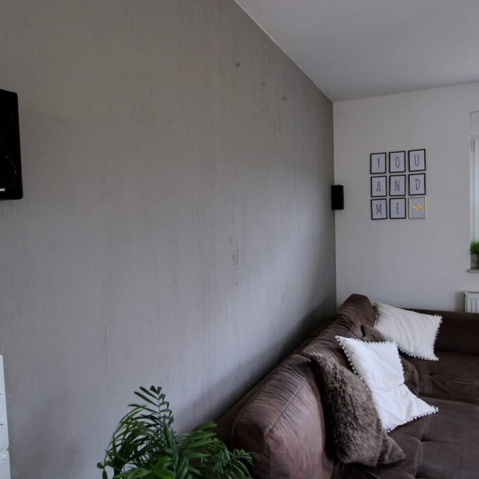 Beton, Beton-Optik, Wand, Wohnzimmer